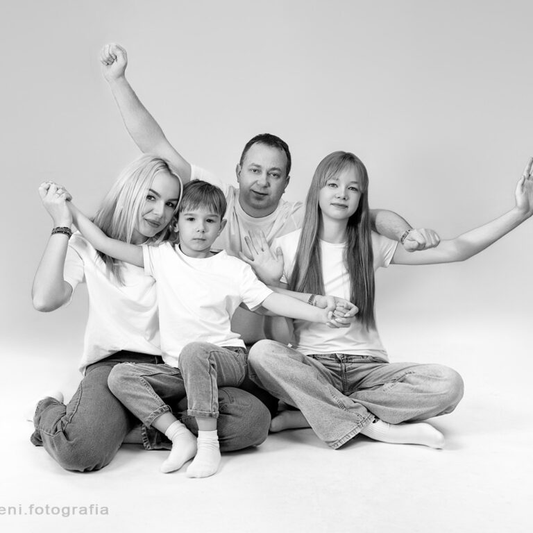 Fotograf Giżycko - rodzinna sesja studyjna