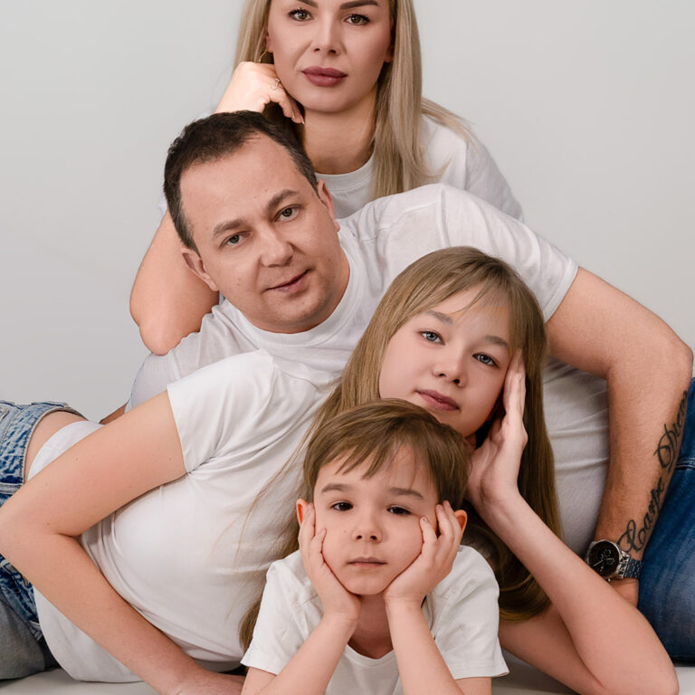 Fotograf Giżycko - rodzinna sesja studyjna