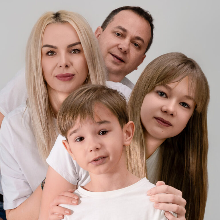 Fotograf Giżycko - rodzinna sesja studyjna